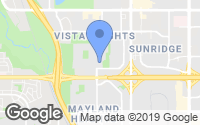 Map of Temple, AB