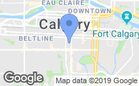 Map of Temple, AB