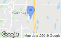Map of Temple, AB