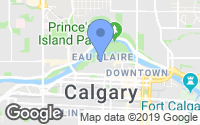 Map of Temple, AB