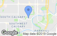 Map of Temple, AB