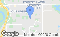 Map of Temple, AB