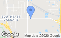 Map of Temple, AB