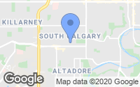 Map of Temple, AB