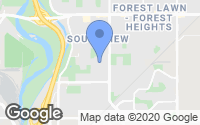 Map of Temple, AB
