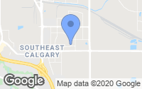 Map of Temple, AB