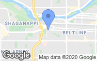 Map of Temple, AB
