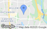 Map of Temple, AB