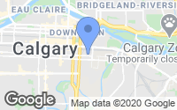 Map of Temple, AB